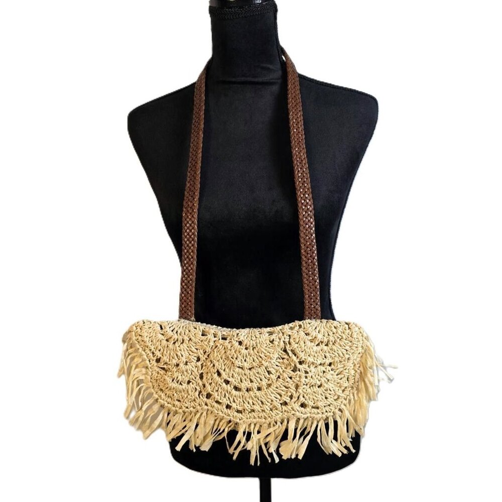 B2B Los Angeles Crossbody Shoulder Hand Bag Purse Summer Boho Crochet Crossbody